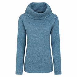 Mountain Warehouse Womens/Ladies Cowl Neck Fleece Top - 6 UK, Teal