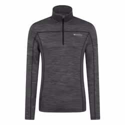Mountain Warehouse Mens Finsbury Active Midlayer - XS, Dark Grey