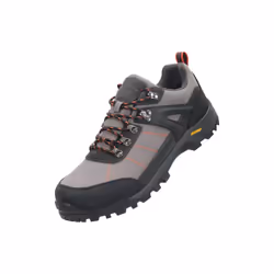 Mountain Warehouse Mens Storm Suede IsoGrip Walking Shoes - 13 UK, Dark Grey
