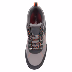 Mountain Warehouse Mens Storm Suede IsoGrip Walking Shoes - 13 UK, Dark Grey