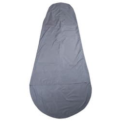 Mountain Warehouse Microfibre Mummy Sleeping Bag Liner - One Size, Grey