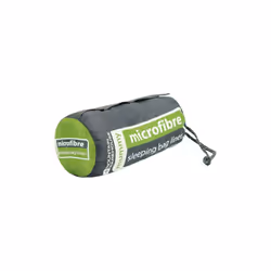 Mountain Warehouse Microfibre Mummy Sleeping Bag Liner - One Size, Grey
