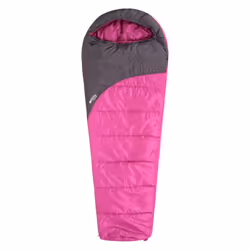 Mountain Warehouse Unisex Adult Summit 250 Right Zip Winter Mummy Sleeping Bag - One Size, Fuchsia