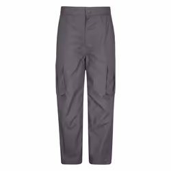Mountain Warehouse Childrens/Kids Trek Winter Hiking Trousers - 7-8 Years, Grey