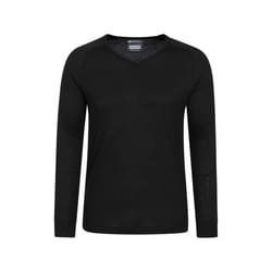 Mountain Warehouse Mens Talus V Neck Thermal Top - 3XL, Black