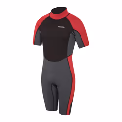 Mountain Warehouse Mens Shorty Wetsuit - S-M, Grey