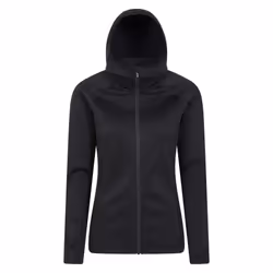 Mountain Warehouse Womens/Ladies Dynamic Chakra IsoCool Full Zip Hoodie - 8 UK, Black