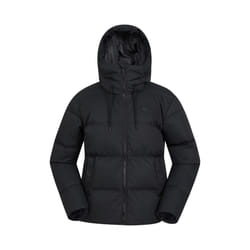 Mountain Warehouse Womens/Ladies Cosy Extreme Short Down Jacket - 8 UK, Black