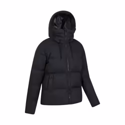 Mountain Warehouse Womens/Ladies Cosy Extreme Short Down Jacket - 8 UK, Black