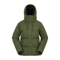 Mountain Warehouse Womens/Ladies Cosy Extreme Short Down Jacket - 18 UK, Khaki Green