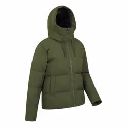 Mountain Warehouse Womens/Ladies Cosy Extreme Short Down Jacket - 18 UK, Khaki Green
