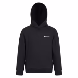Mountain Warehouse Childrens/Kids Overhead Hoodie - 5-6 Years, Black