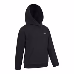 Mountain Warehouse Childrens/Kids Overhead Hoodie - 5-6 Years, Black