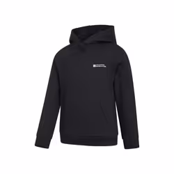 Mountain Warehouse Childrens/Kids Overhead Hoodie - 5-6 Years, Black