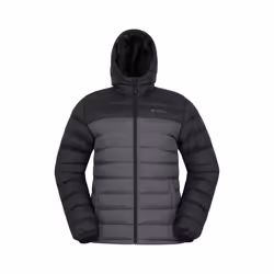 Mountain Warehouse Mens Seasons II Padded Jacket - XL, Grey