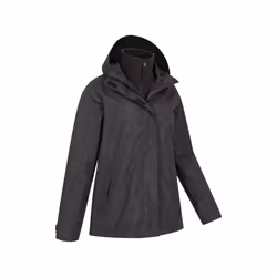 Mountain Warehouse Womens/Ladies Fell II 3 In 1 Jacket - 8 UK, Black