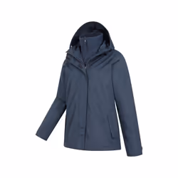 Mountain Warehouse Womens/Ladies Fell II 3 In 1 Jacket - 8 UK, Navy