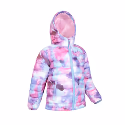 Mountain Warehouse Childrens/Kids Seasons Watercolour Padded Jacket - 13 Years, Dark Purple
