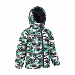 Mountain Warehouse Childrens/Kids Seasons Camouflage Padded Jacket - 5-6 Years, Multicoloured
