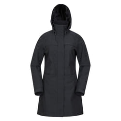 Mountain Warehouse Womens/Ladies Cloudburst Textured Waterproof Jacket - 14 UK, Black