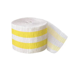 Unique Party Crepe Paper Striped Streamers