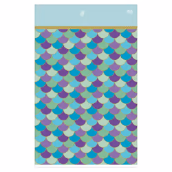 Amscan Wishes Paper Mermaid Scales Party Table Cover