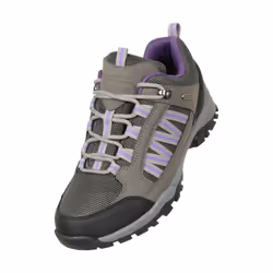 Mountain Warehouse Womens/Ladies Path Waterproof Outdoor Walking Shoes - 9 UK, Grey