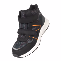 Mountain Warehouse Childrens/Kids Jupiter Adaptive Waterproof Walking Boots - 1 UK, Black/Green