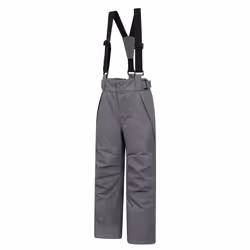Mountain Warehouse Childrens/Kids Falcon Extreme Ski Trousers - 7-8 Years, Dark Grey