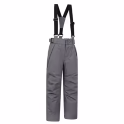Mountain Warehouse Childrens/Kids Falcon Extreme Ski Trousers - 7-8 Years, Dark Grey
