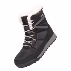 Mountain Warehouse Womens/Ladies Leisure II Snow Boots - 5 UK, Jet Black/White