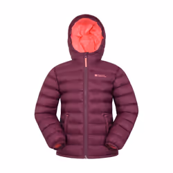 Mountain Warehouse Childrens/Kids Seasons II Padded Jacket - 11-12 Years, Berry