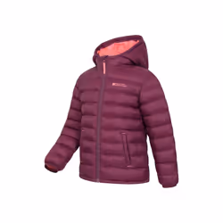 Mountain Warehouse Childrens/Kids Seasons II Padded Jacket - 11-12 Years, Berry