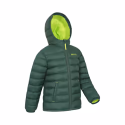 Mountain Warehouse Childrens/Kids Seasons II Padded Jacket - 11-12 Years, Khaki Green