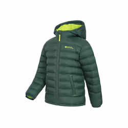 Mountain Warehouse Childrens/Kids Seasons II Padded Jacket - 5-6 Years, Khaki Green