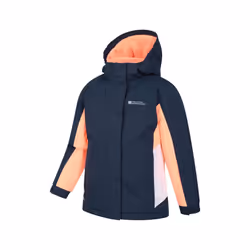 Mountain Warehouse Childrens/Kids Honey Ski Jacket - 2-3 Years, Black Iris Navy