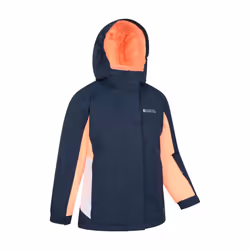 Mountain Warehouse Childrens/Kids Honey Ski Jacket - 2-3 Years, Black Iris Navy