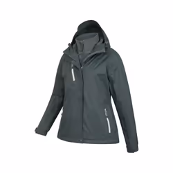 Mountain Warehouse Womens/Ladies Bracken Extreme 3 in 1 Waterproof Jacket - 12 UK, Green