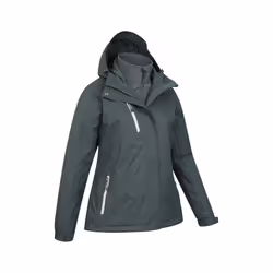 Mountain Warehouse Womens/Ladies Bracken Extreme 3 in 1 Waterproof Jacket - 12 UK, Green