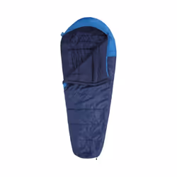 Mountain Warehouse Summit 300 Right Zip Mummy Sleeping Bag - 215cm, Cobalt