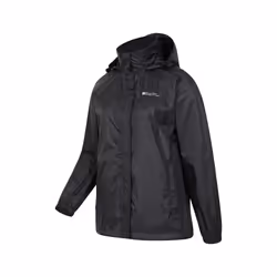 Mountain Warehouse Womens/Ladies Pakka II Waterproof Jacket - 18 UK, Black