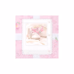 Amscan Tiny Blessings Party Napkins (Pack of 16)