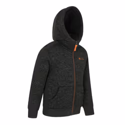 Mountain Warehouse Childrens/Kids Nevis Faux Fur Lined Hoodie - 7-8 Years, Green
