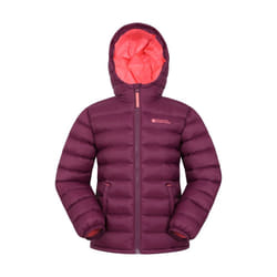 Mountain Warehouse Childrens/Kids Seasons II Padded Jacket - 5-6 Years, Berry