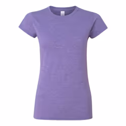 Gildan Womens/Ladies Softstyle Midweight T-Shirt - L, Violet