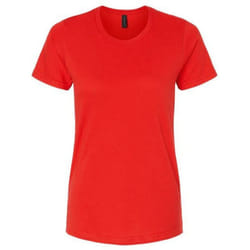 Gildan Womens/Ladies Softstyle Midweight T-Shirt - XL, Red