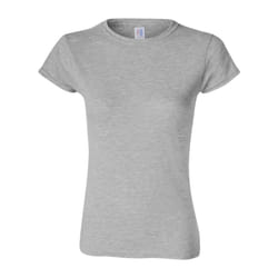 Gildan Womens/Ladies Softstyle Midweight T-Shirt - XXL, Sports Grey