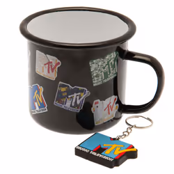 MTV Enamel Mug Set