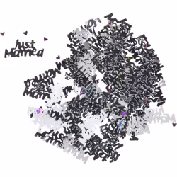 Amscan Heart Just Married Confetti