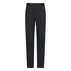 Mountain Warehouse Mens Jungle Hiking Trousers - 38R, Black